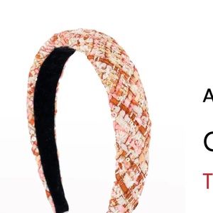 Alexandre De Paris Cotton Boucle Headband